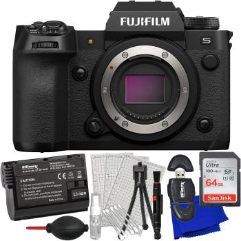 FUJIFILM X-H2S Mirrorless Camera (Body Only) + SanDisk 64GB Ultra Memo